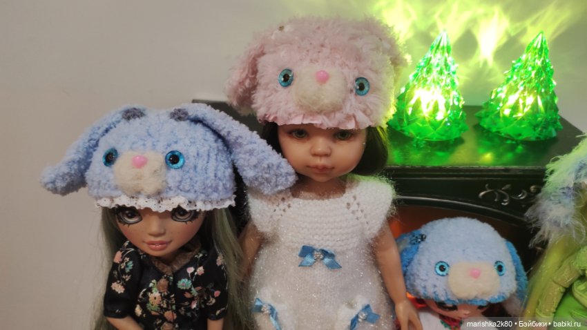 Новые шапки — Одежда и обувь для кукол своими руками: фото