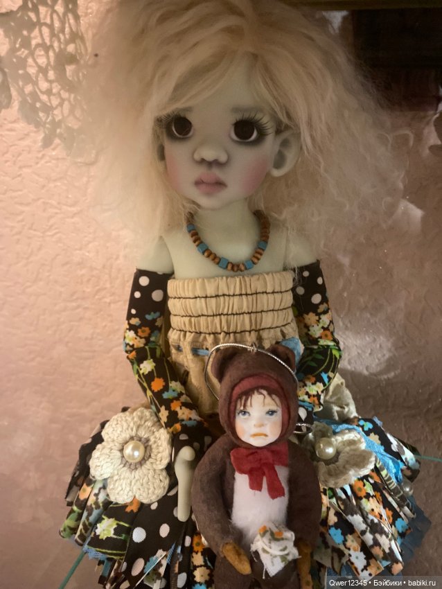 Талисса -Эльф от Kaye Wiggs примеряет парички💕 (фото 4)