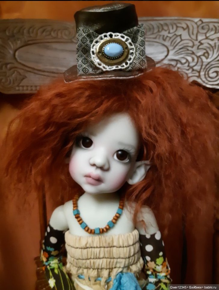 Талисса -Эльф от Kaye Wiggs примеряет парички💕 (фото 8)