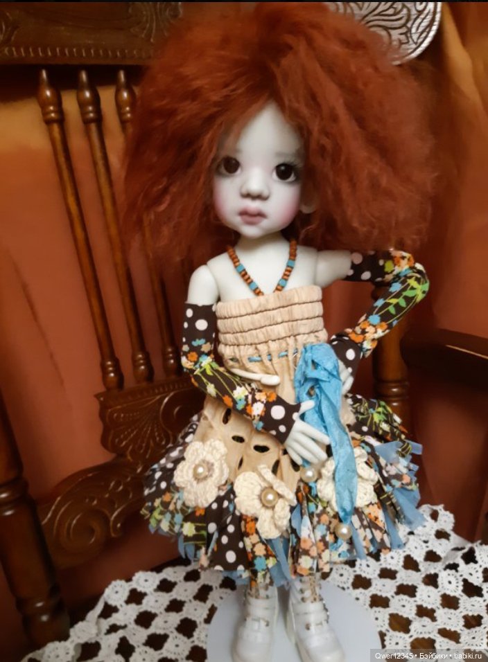 Талисса -Эльф от Kaye Wiggs примеряет парички💕 (фото 7)