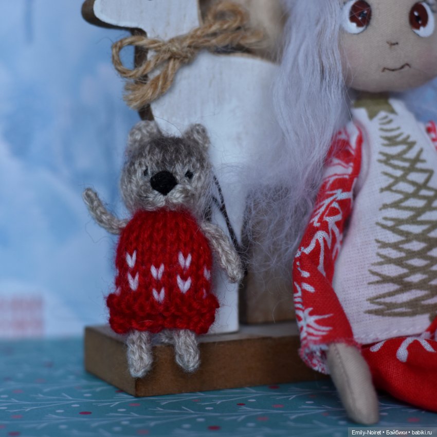 Эльф и котик — Домашние фото авторских игрушек: Тедди (фото 7)