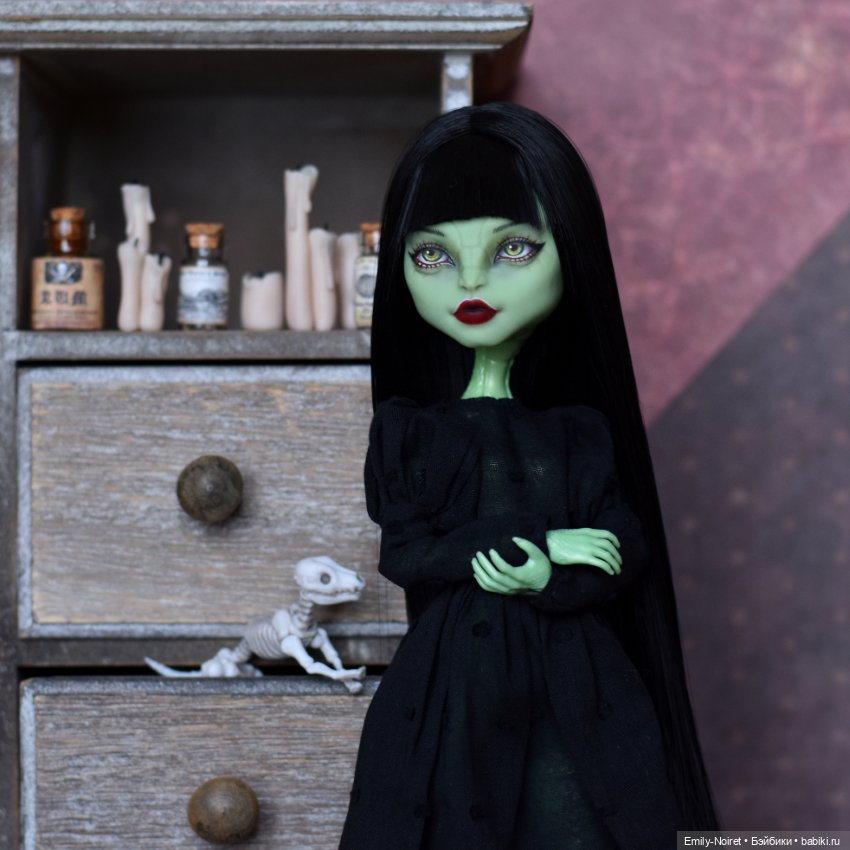 Гадюка — ООАК Monster High и Ever After High: репейнт