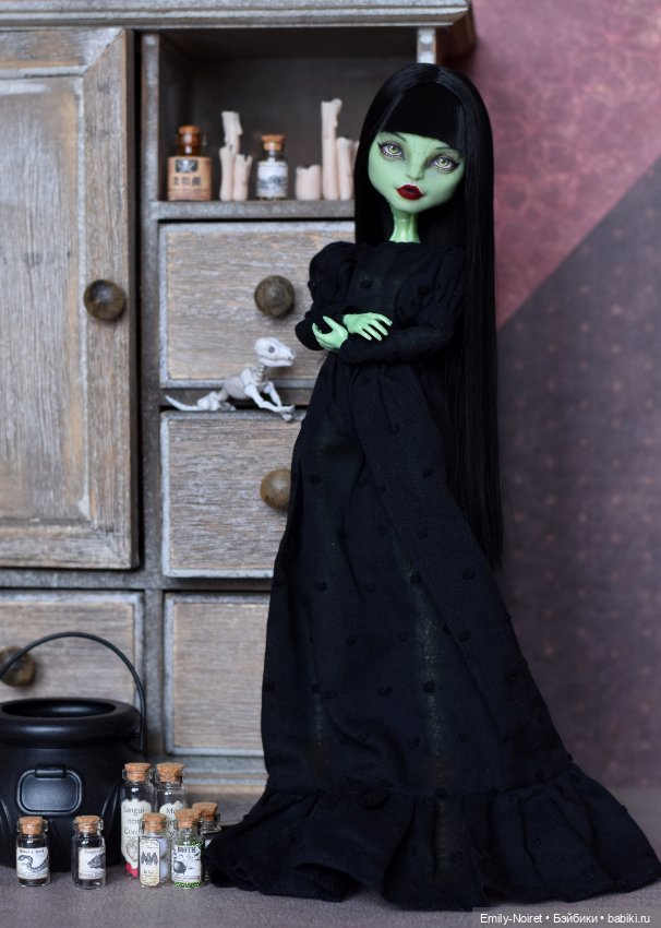 Гадюка — ООАК Monster High и Ever After High: репейнт (фото 3)