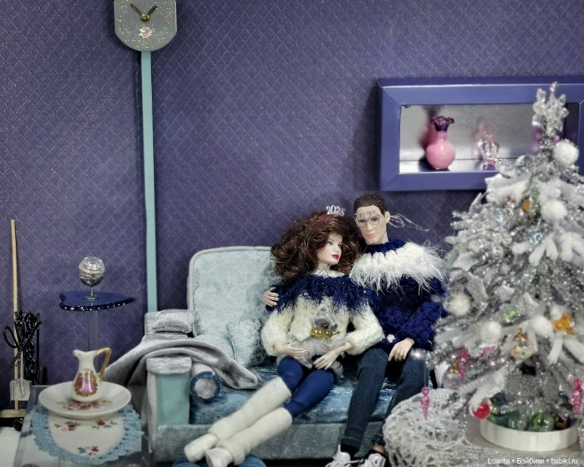 Старый Новый Год — Румбоксы и кукольные интерьеры: фото