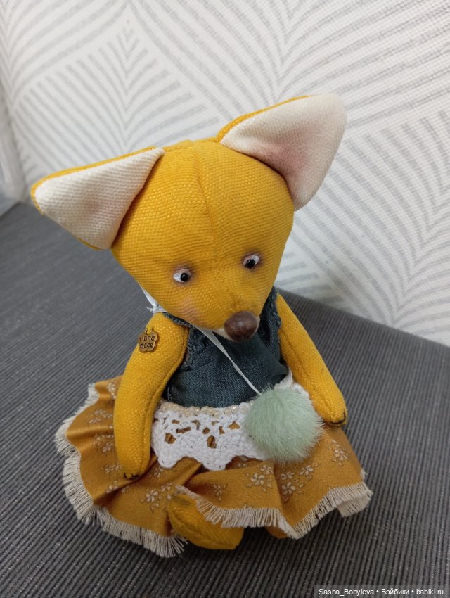 Лисенок Джуно — Авторские мишки Тедди и друзья: фото (фото 3)