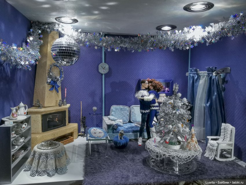 Старый Новый Год — Румбоксы и кукольные интерьеры: фото