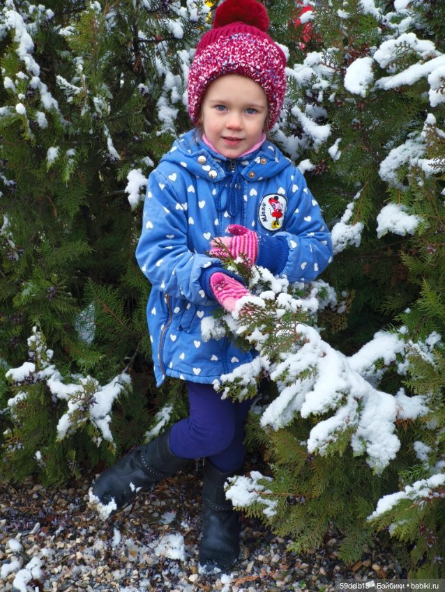 Яркие перчатки для внучки 4-х лет (фото 5)