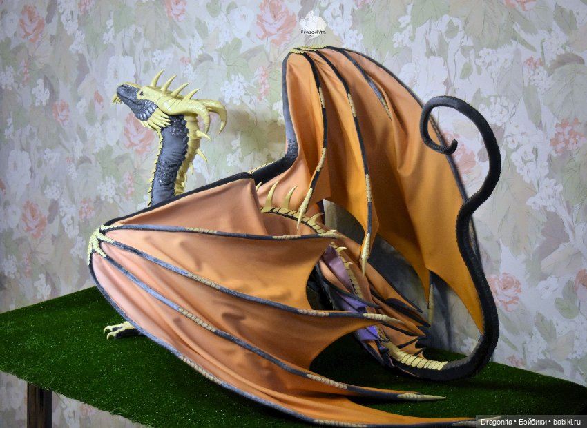 Дракон Ной'Манн — Авторские текстильные куклы: Вальдорфские