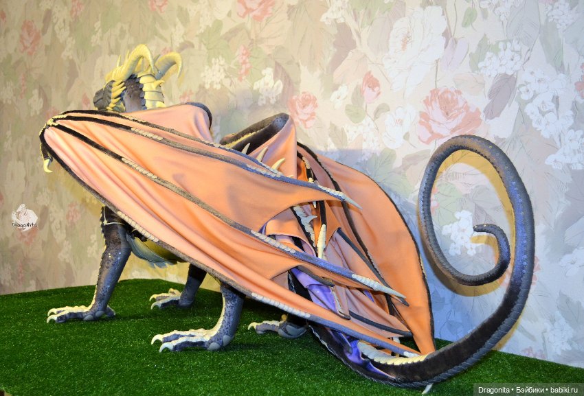 Дракон Ной'Манн — Авторские текстильные куклы: Вальдорфские