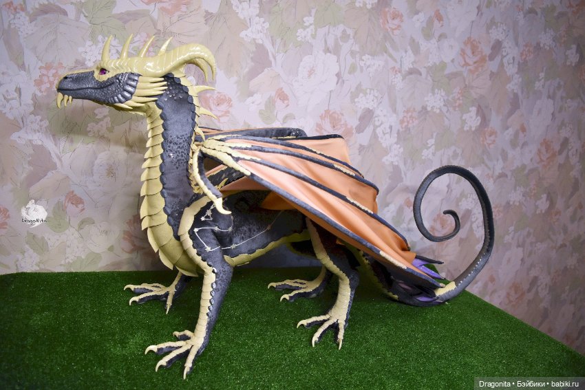 Дракон Ной'Манн — Авторские текстильные куклы: Вальдорфские