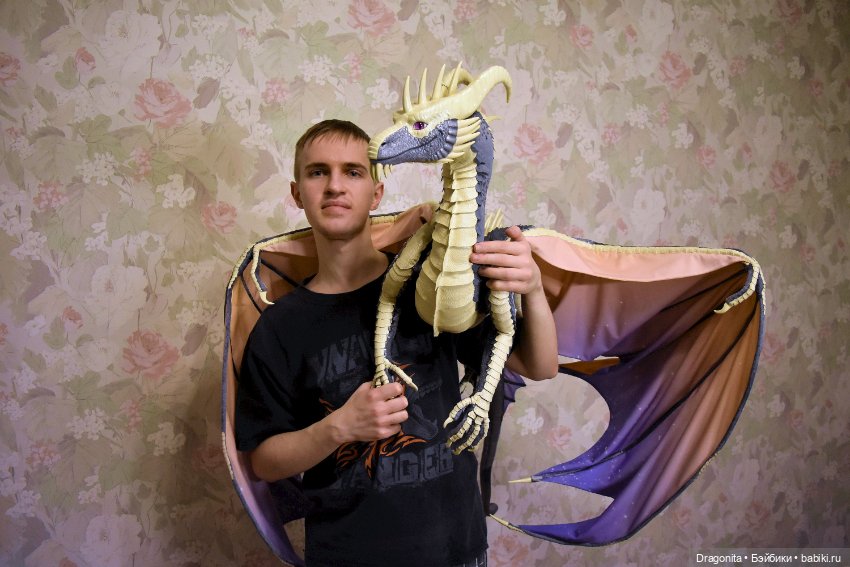 Дракон Ной'Манн — Авторские текстильные куклы: Вальдорфские (фото 4)