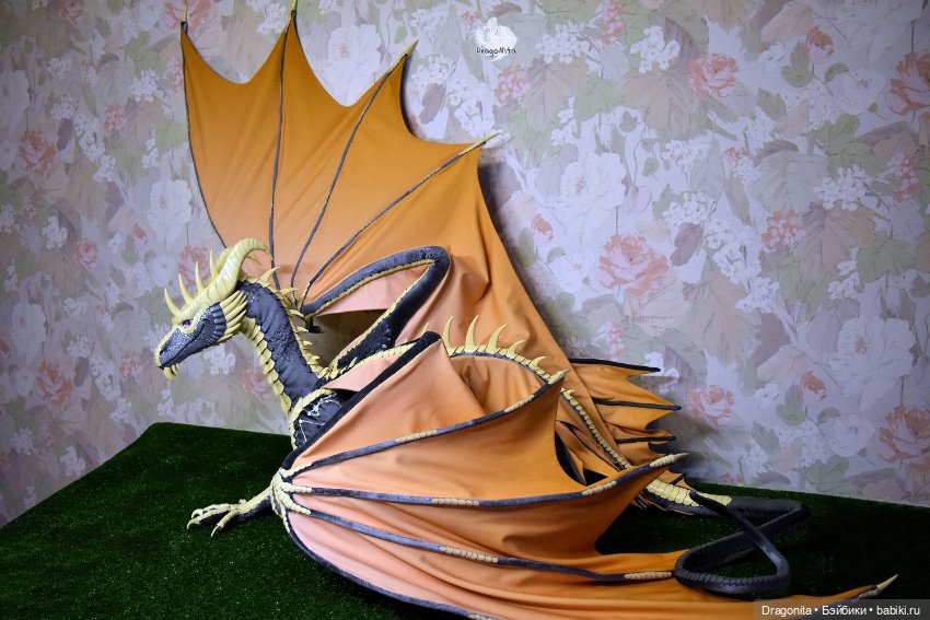 Дракон Ной'Манн — Авторские текстильные куклы: Вальдорфские