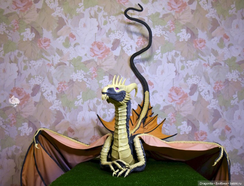 Дракон Ной'Манн — Авторские текстильные куклы: Вальдорфские