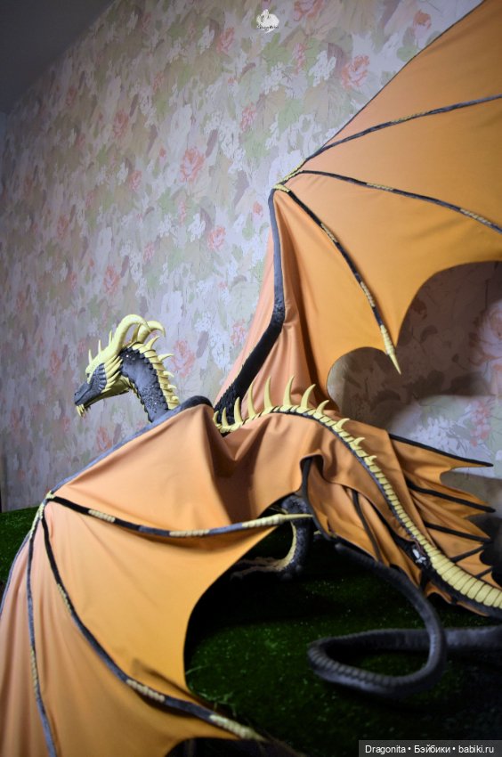 Дракон Ной'Манн — Авторские текстильные куклы: Вальдорфские