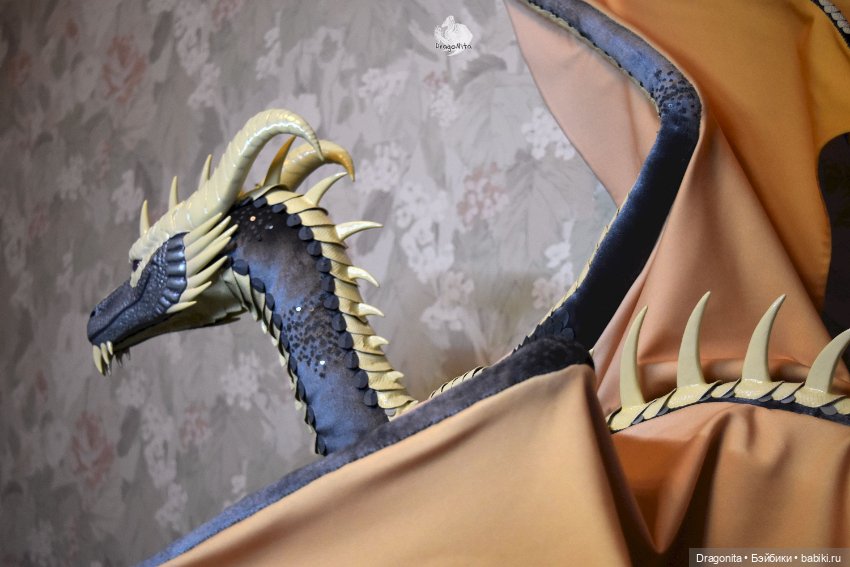 Дракон Ной'Манн — Авторские текстильные куклы: Вальдорфские