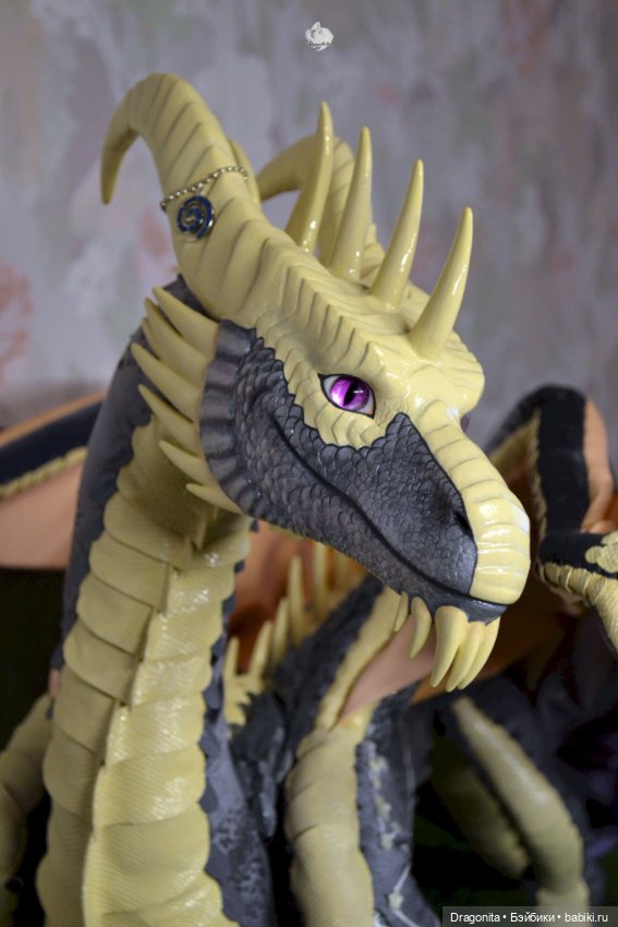 Дракон Ной'Манн — Авторские текстильные куклы: Вальдорфские