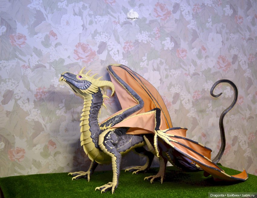 Дракон Ной'Манн — Авторские текстильные куклы: Вальдорфские