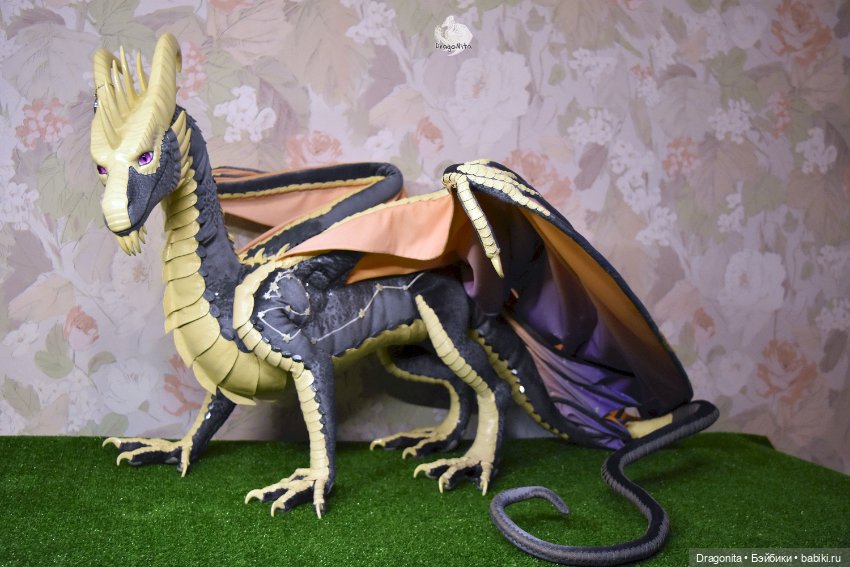 Дракон Ной'Манн — Авторские текстильные куклы: Вальдорфские