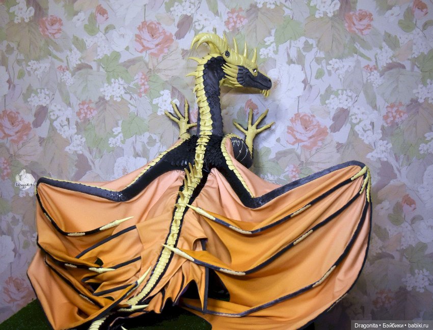 Дракон Ной'Манн — Авторские текстильные куклы: Вальдорфские