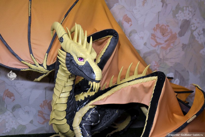 Дракон Ной'Манн — Авторские текстильные куклы: Вальдорфские