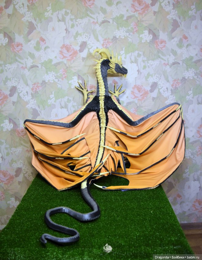 Дракон Ной'Манн — Авторские текстильные куклы: Вальдорфские