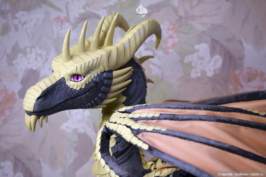 Дракон Ной'Манн — Авторские текстильные куклы: Вальдорфские