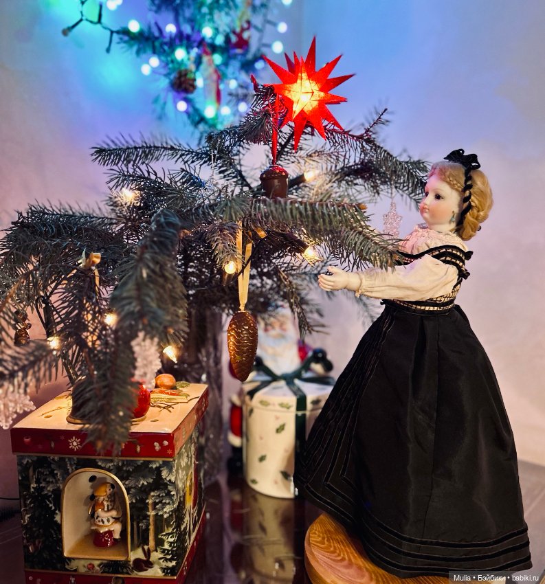 Хрупкая история — Антикварные игрушки и домики: елочные украшения (фото 5)