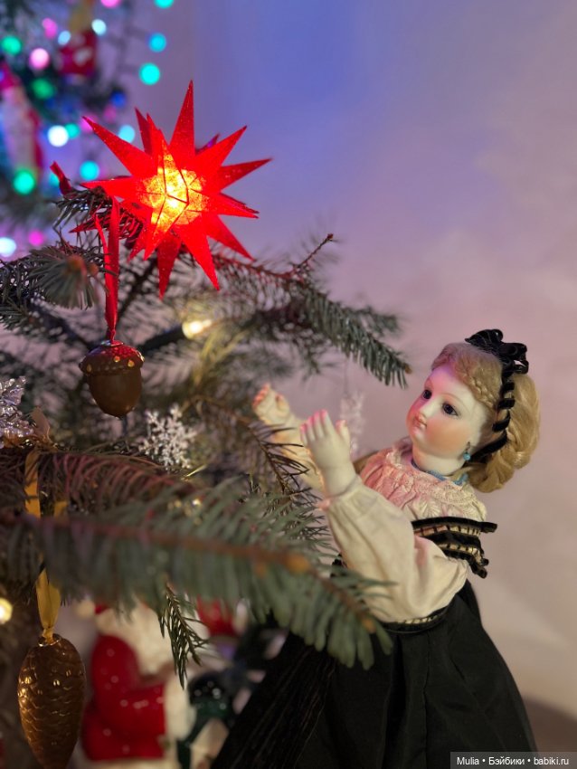 Хрупкая история — Антикварные игрушки и домики: елочные украшения (фото 2)