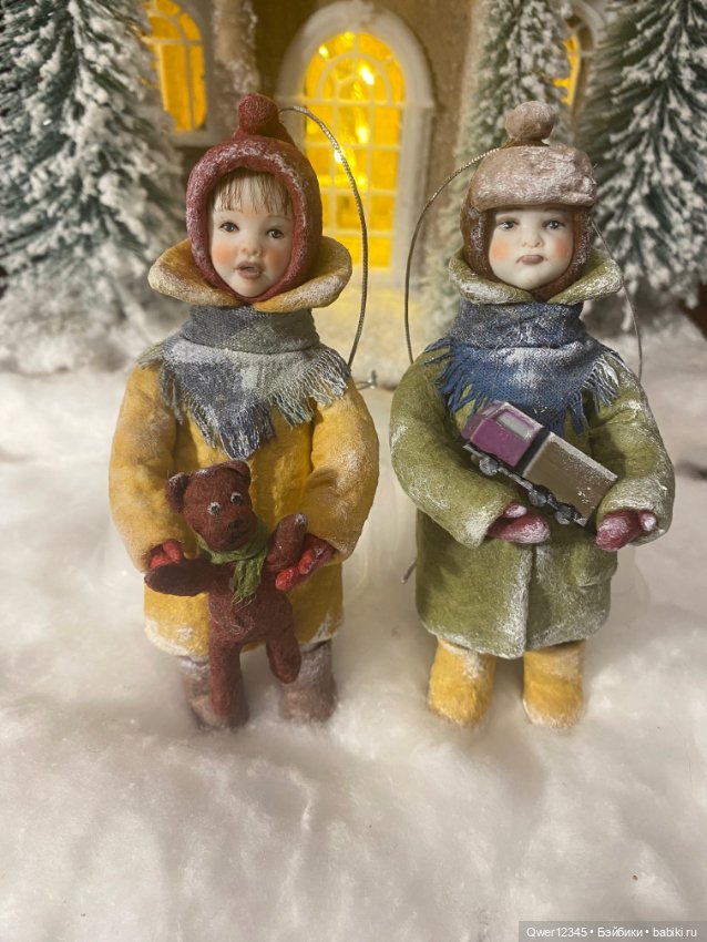 Мои Ватные игрушки или как воплотить свою мечту💕