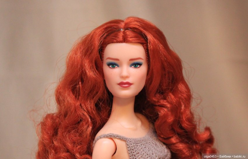 Рыжая Барби /Barbie Looks #13 – Curly Red Hair/ (фото 9)