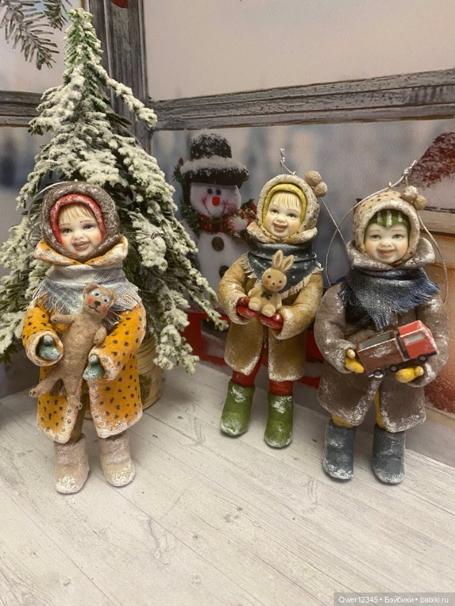 Мои Ватные игрушки или как воплотить свою мечту💕