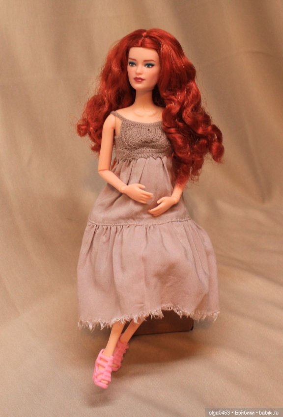 Рыжая Барби /Barbie Looks #13 – Curly Red Hair/ (фото 6)