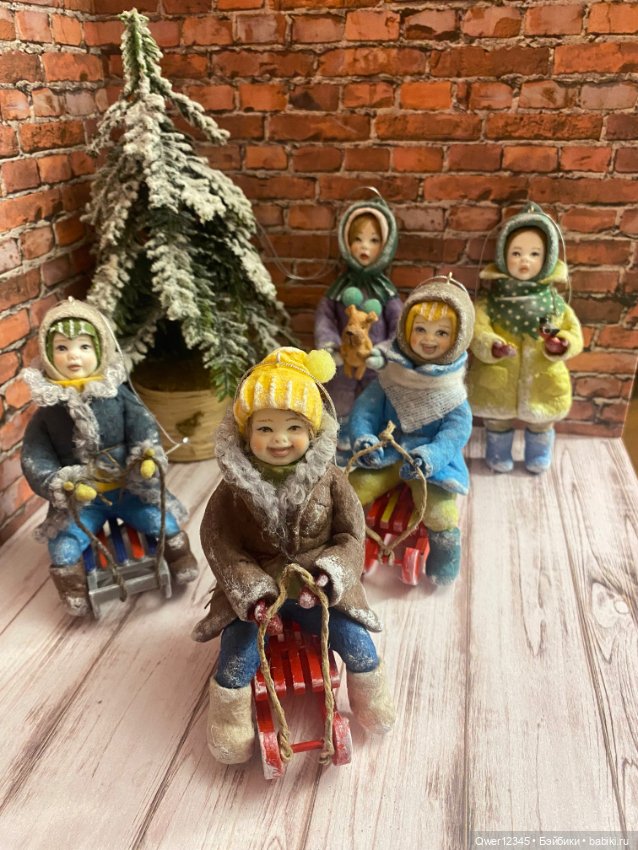 Мои Ватные игрушки или как воплотить свою мечту💕