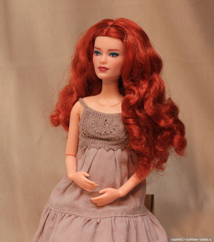 Рыжая Барби /Barbie Looks #13 – Curly Red Hair/ (фото 7)