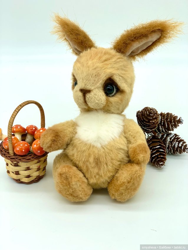 Белочка Бэби в технике Тедди (фото 8)