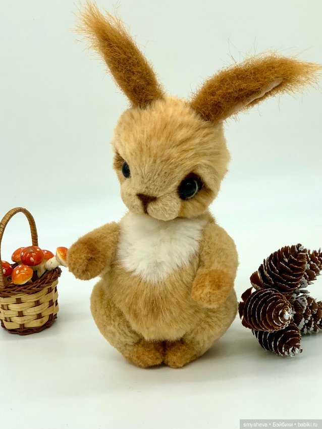 Белочка Бэби в технике Тедди (фото 3)