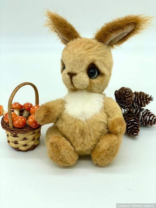 Белочка Бэби в технике Тедди (фото 7)