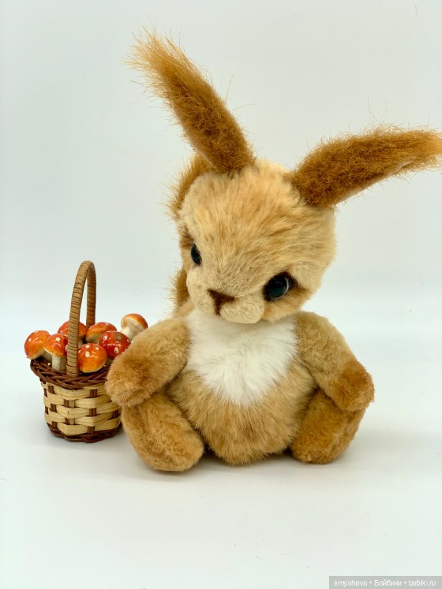 Белочка Бэби в технике Тедди (фото 5)