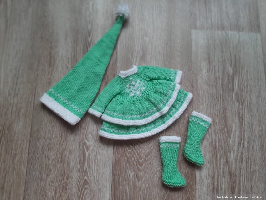 С Новым 2025 годом — Одежда и обувь для кукол своими руками: фото