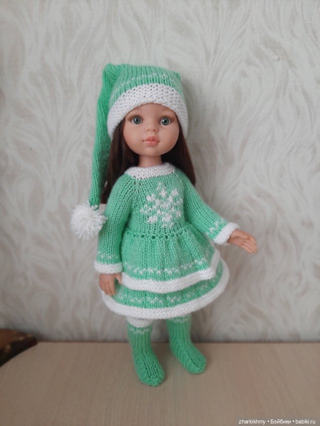 С Новым 2025 годом — Одежда и обувь для кукол своими руками: фото