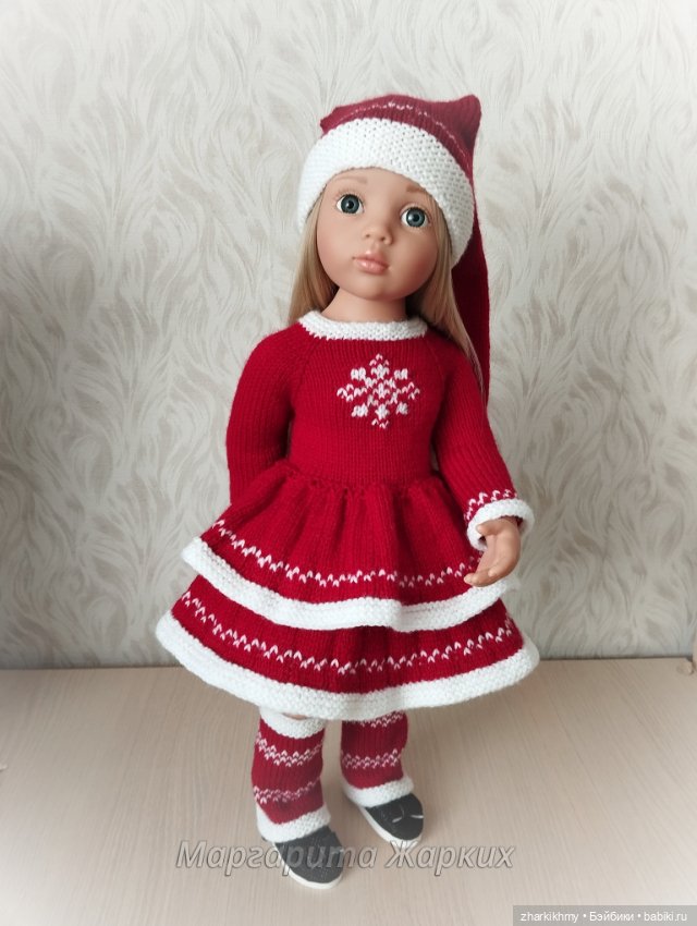 С Новым 2025 годом — Одежда и обувь для кукол своими руками: фото (фото 2)