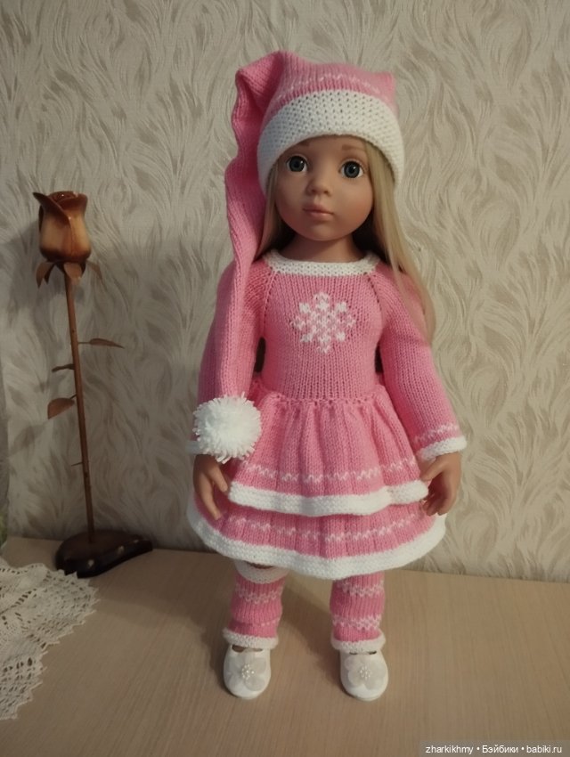 С Новым 2025 годом — Одежда и обувь для кукол своими руками: фото (фото 6)