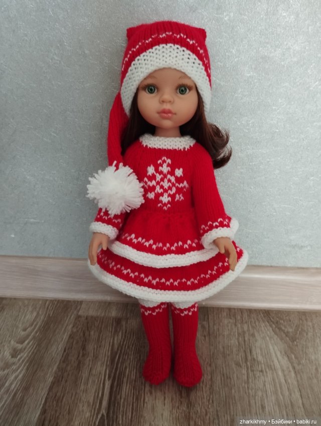 С Новым 2025 годом — Одежда и обувь для кукол своими руками: фото (фото 10)