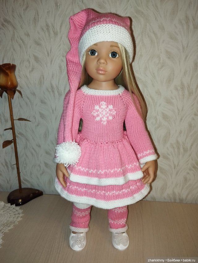 С Новым 2025 годом — Одежда и обувь для кукол своими руками: фото (фото 5)