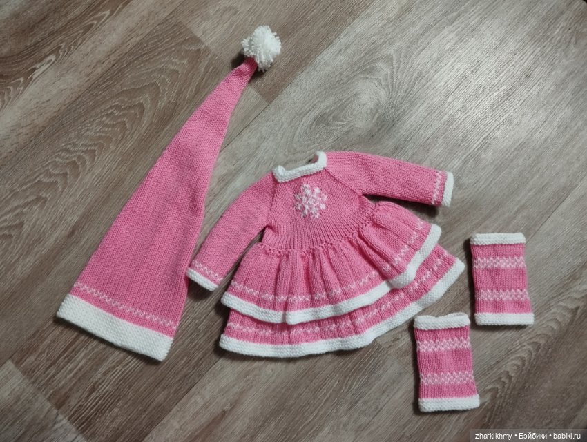 С Новым 2025 годом — Одежда и обувь для кукол своими руками: фото (фото 7)