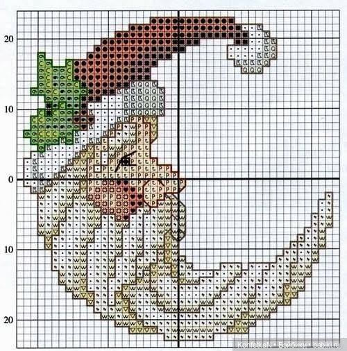 Схемы для вышивки: новогодняя подборка миниатюр и идей