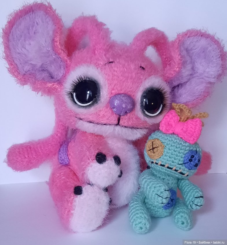 Стич и Эндже — Вязаные игрушки и амигуруми: крючком (фото 3)