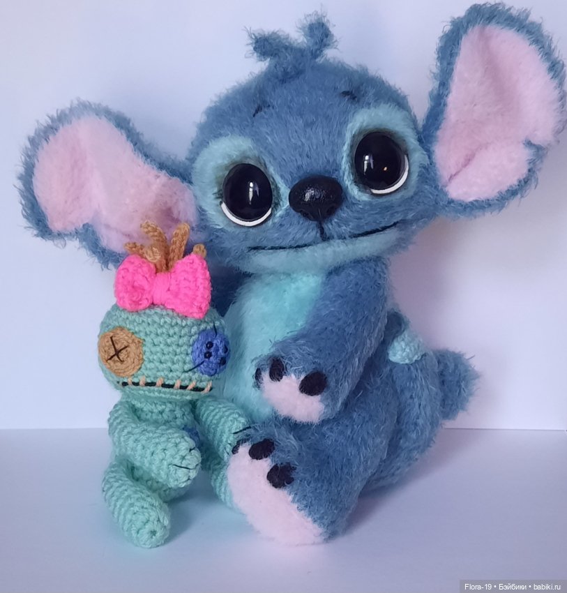 Стич и Эндже — Вязаные игрушки и амигуруми: крючком (фото 2)