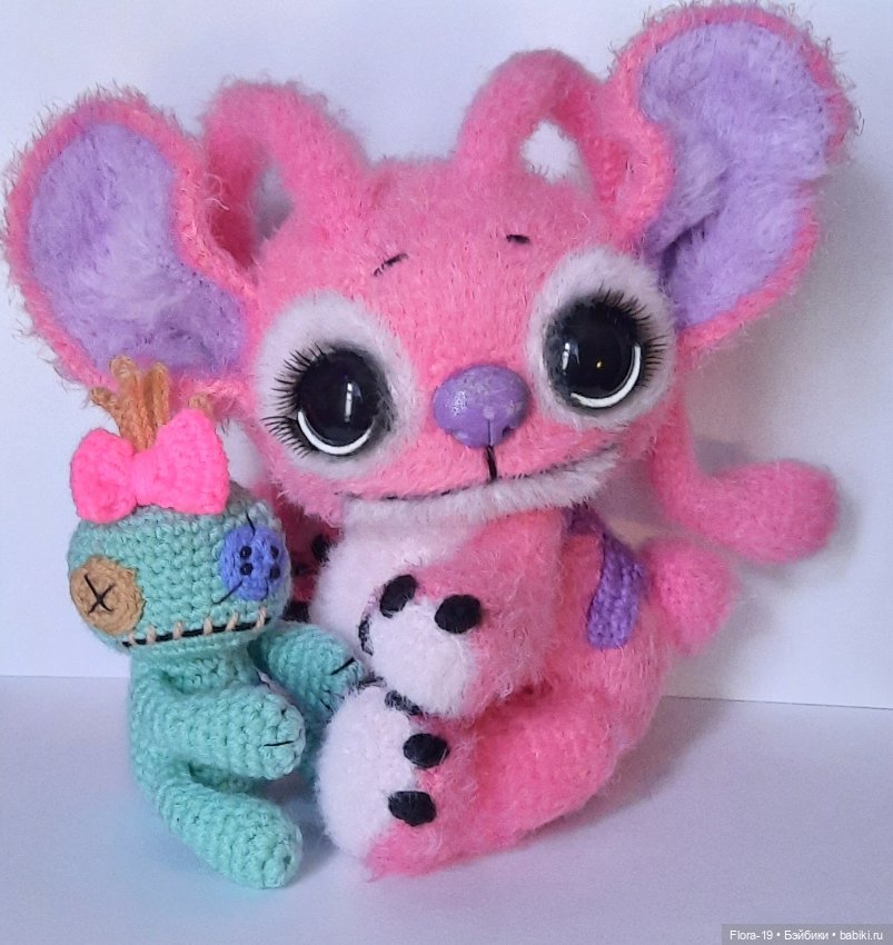 Стич и Эндже — Вязаные игрушки и амигуруми: крючком (фото 4)