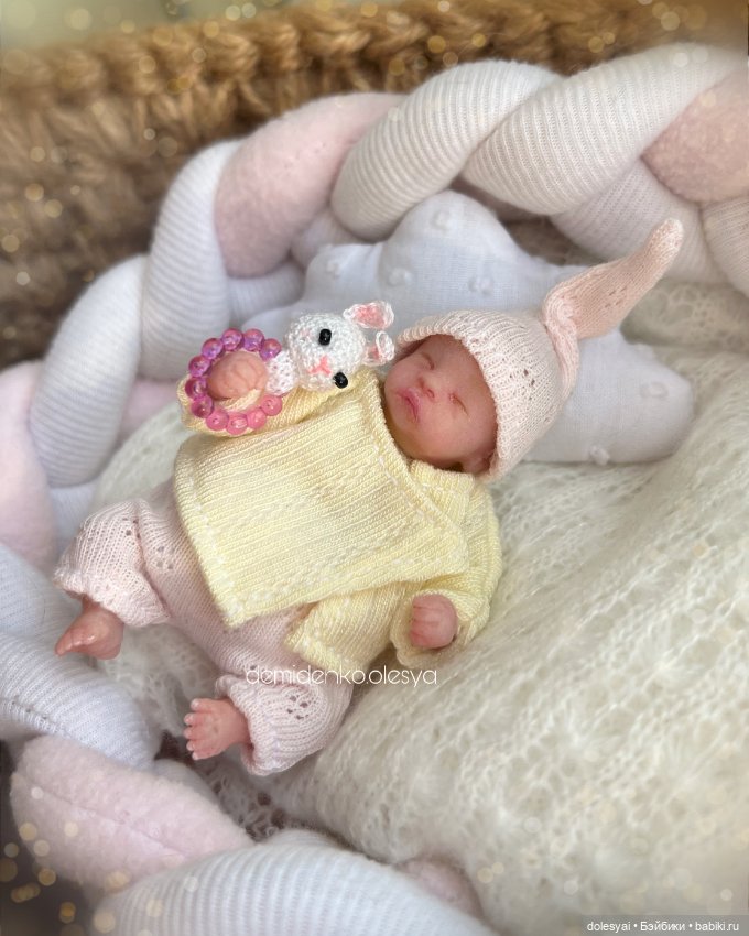 Крошечная кукла младенец Ариша 💞